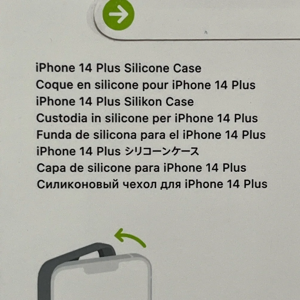 Apple iPhone 14 plus Case in color Midnight, new!